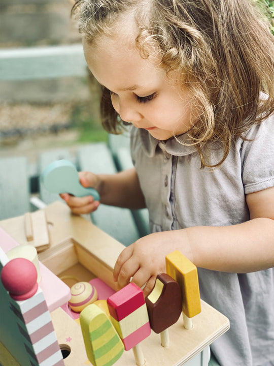 Tender Left Toys Ice Cream Cart lifestyle