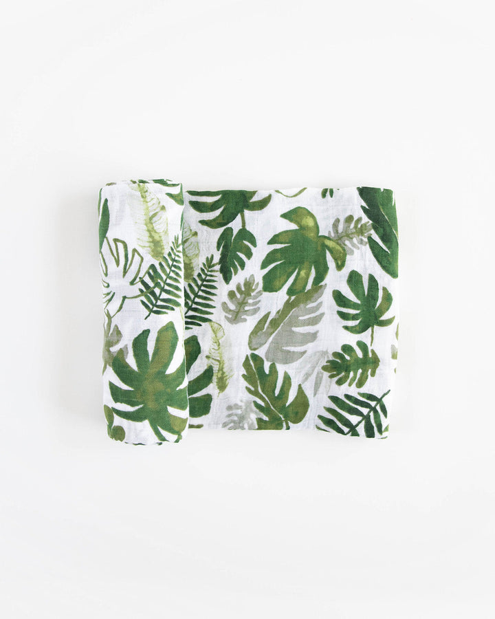 Tropical Leaf Swaddle