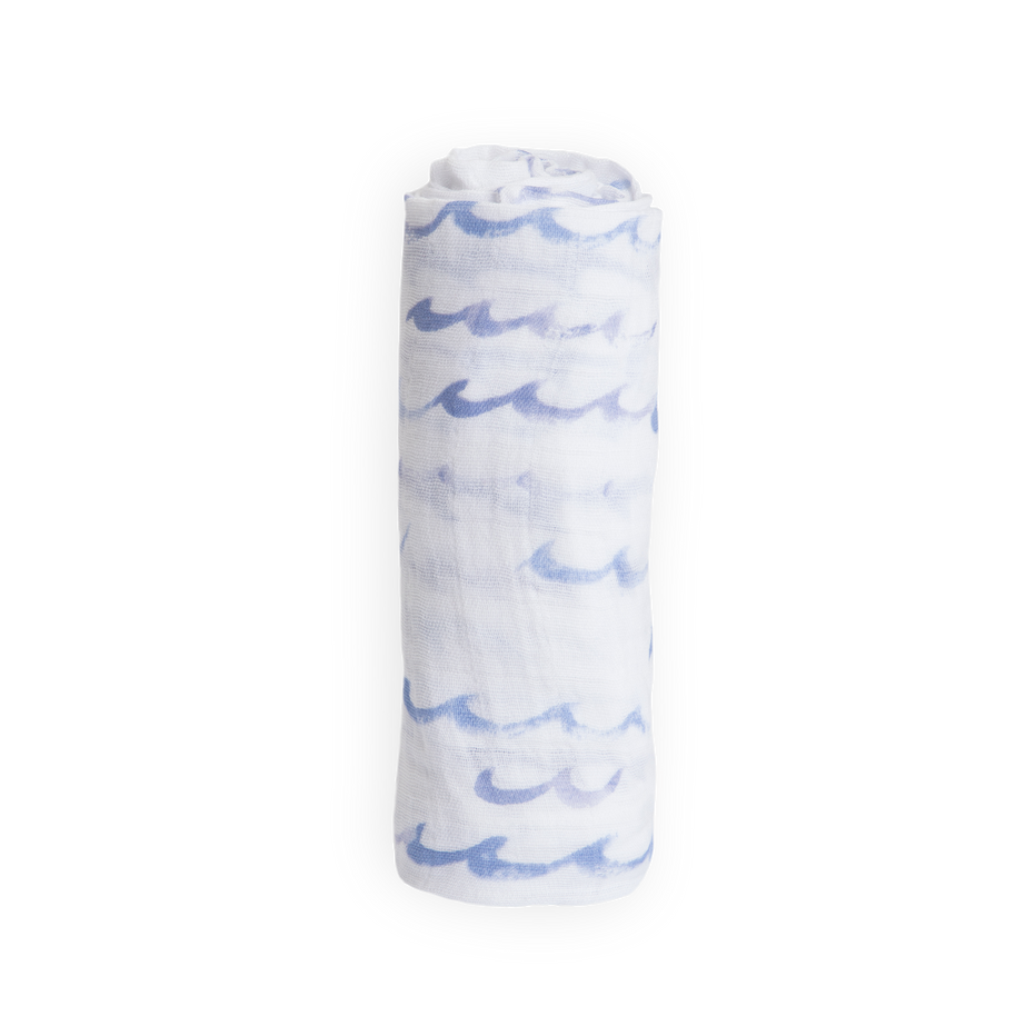 Little Unicorn High Tide Swaddle rolled