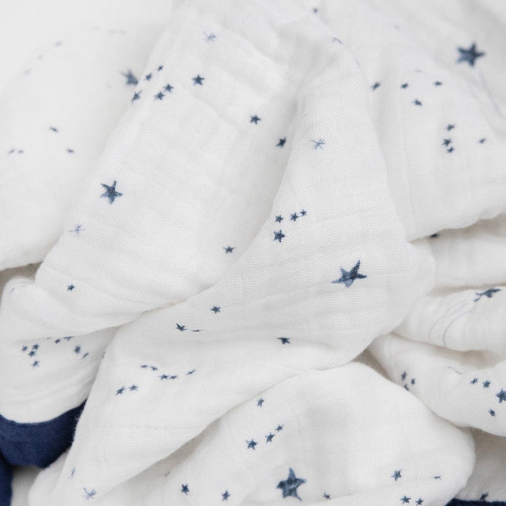 Little Unicorn Shooting Stars Baby Quilt detail