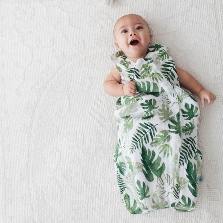 Tropical Leaf Sleep Bag