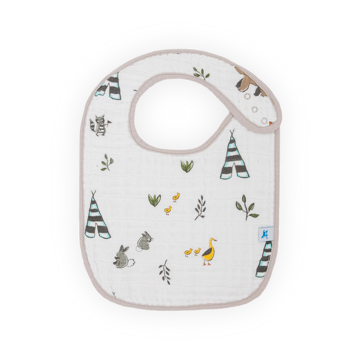 Little Unicorn Forest Friends Bib 