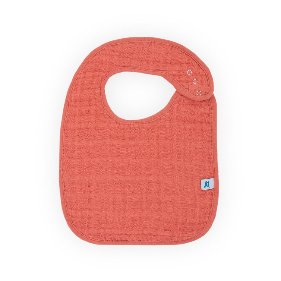 Little Unicorn Light Pink Set of 3 Bibs coral