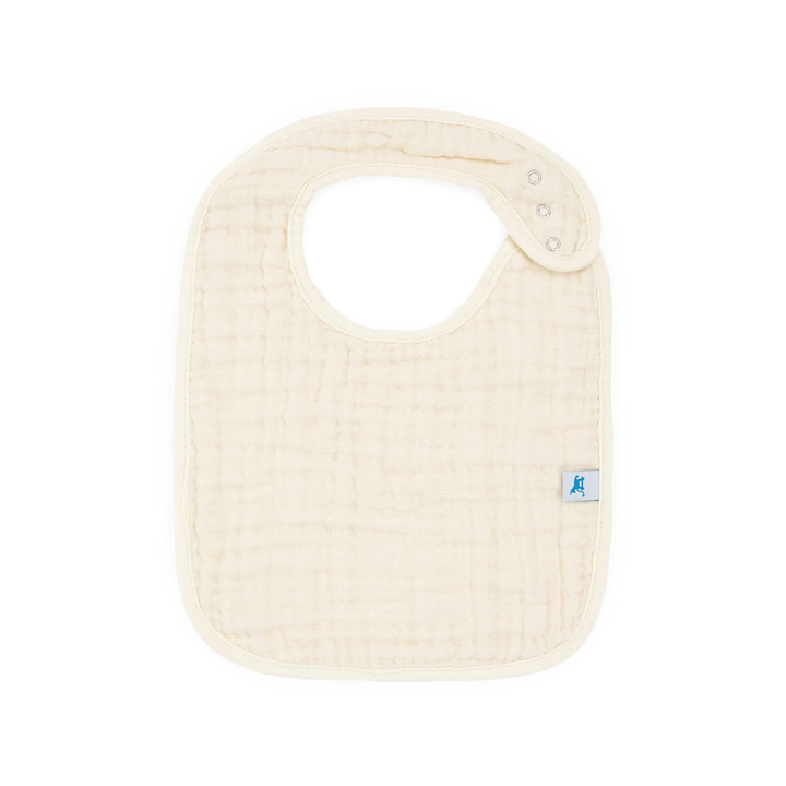 Little Unicorn Light Pink Set of 3 Bibs ivory