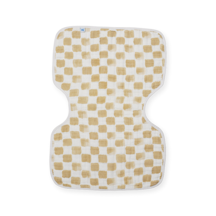 Little Unicorn Adobe Checker Burp Cloth
