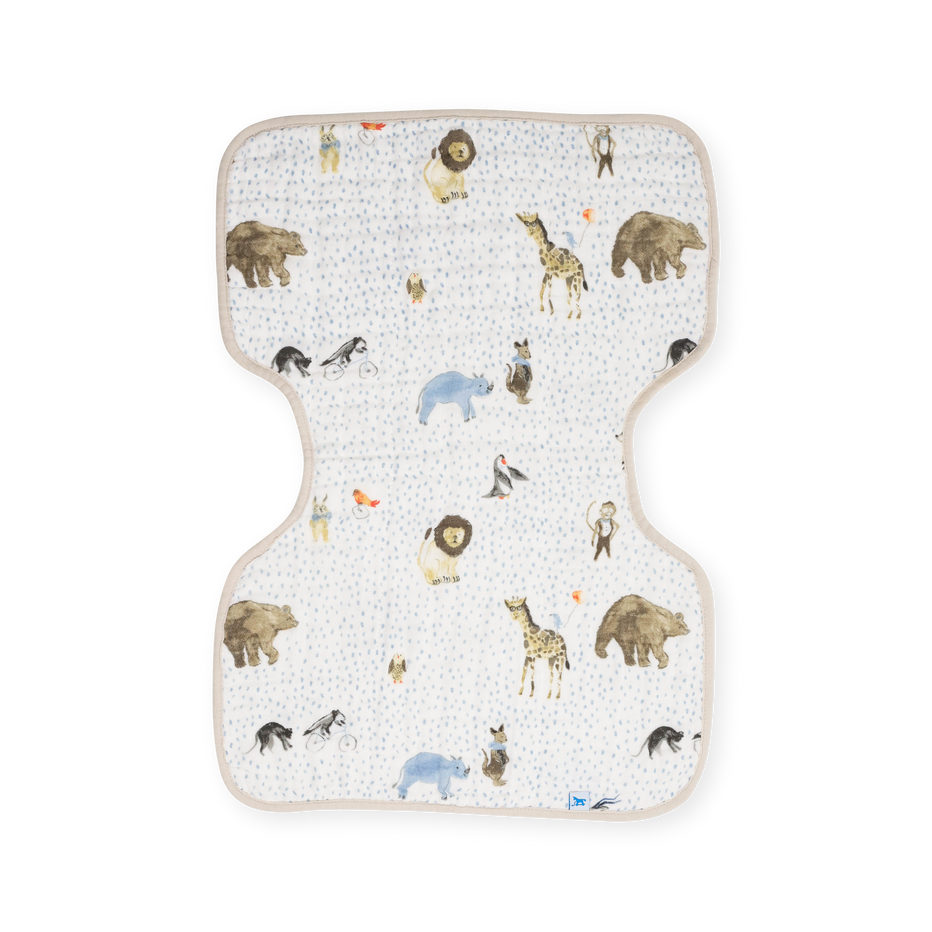 Little Unicorn Party Animals Burp Cloth
