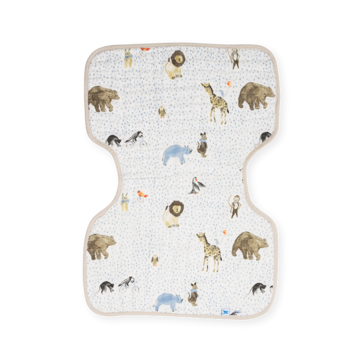 Little Unicorn Party Animals Burp Cloth