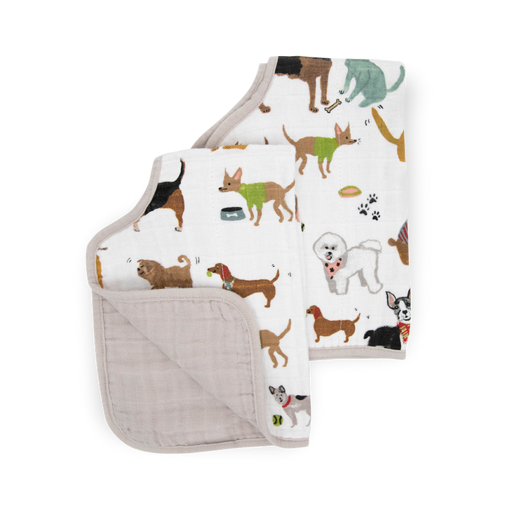 Woof Burp Cloth 2 Pack