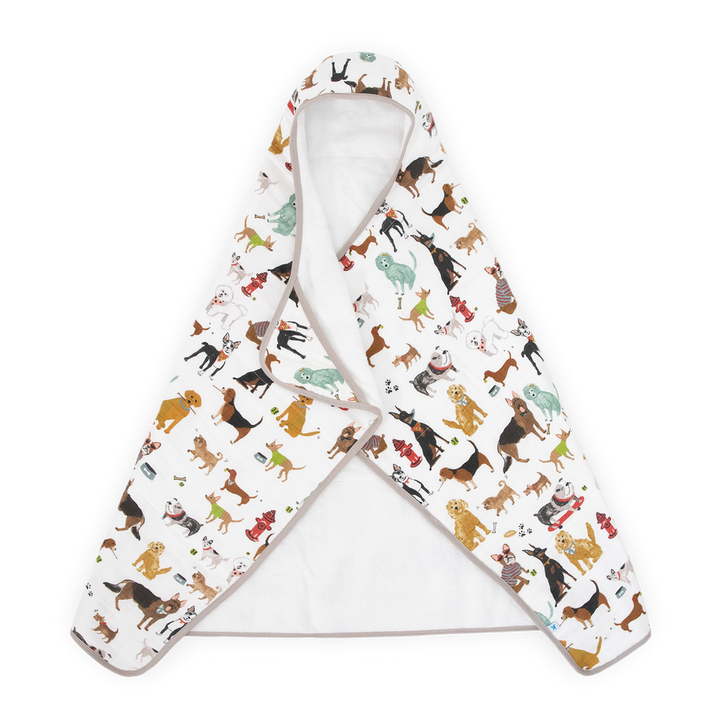 Woof Toddler Hooded Towel