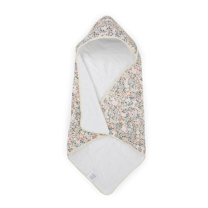 Little Unicorn Pressed Petals Hooded Towel