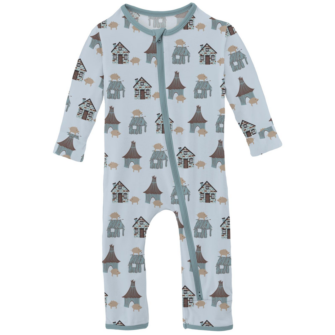 Kickee Pants Three Little Pigs Coverall