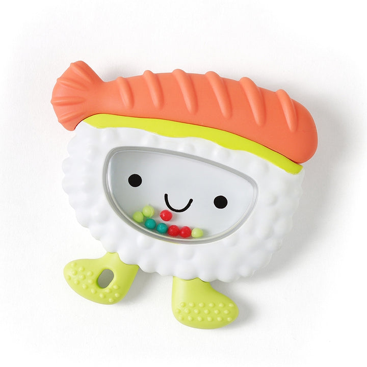 Itzy Ritzy Sushi Sweetie Shake Toy open