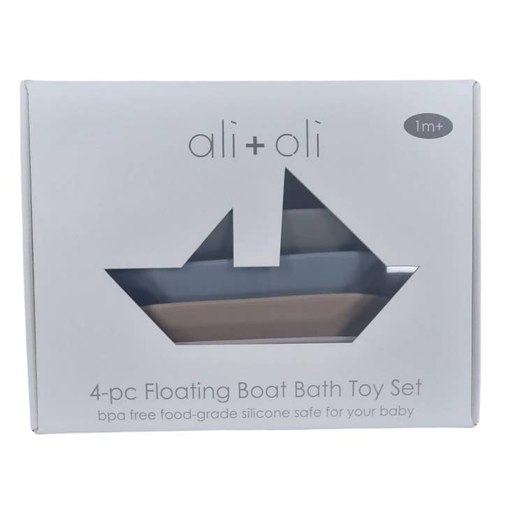 Floating Boat Bath Toy Set