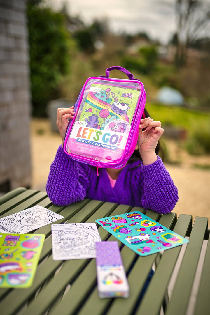 Unicorn Candy Town Activity & Coloring Kit