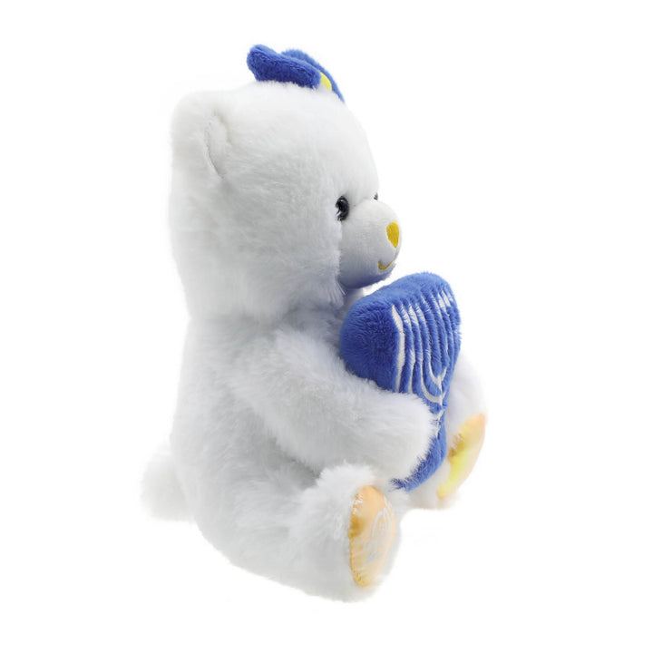 Hanukkah Bear Girl plush side