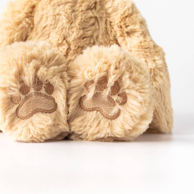 Slumberkins Honey Bear's Gratitude Plush Set  paws