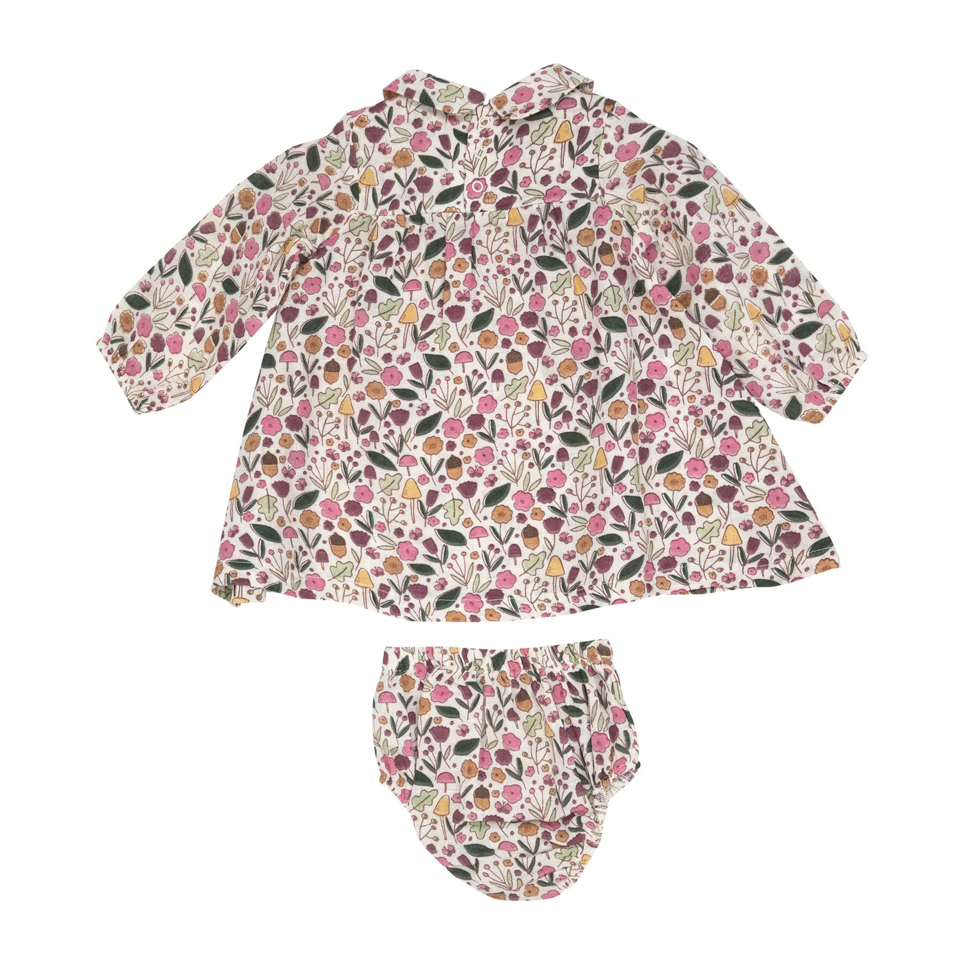 Acorn Floral 2pc Baby Dress