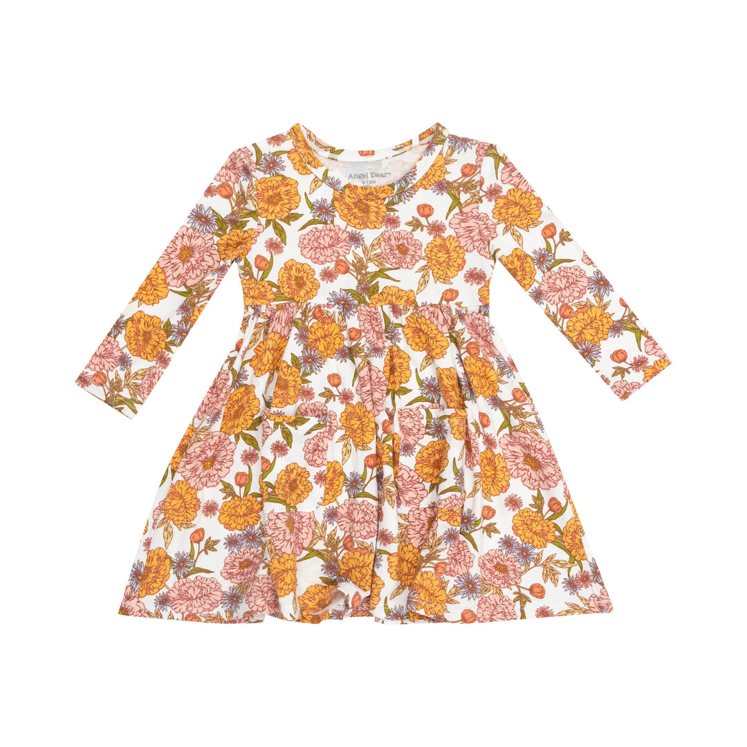 Angel Dear Ambers Floral Twirl Dress