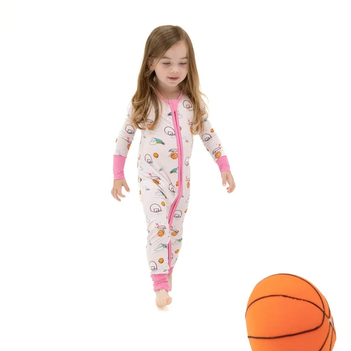 Angel Dear Basketball romper  model