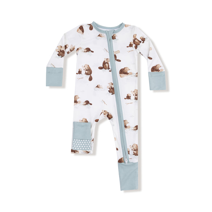 Angel Dear Baby Beavers Romper