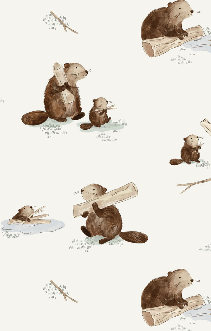 Angel Dear Baby Beavers swatch