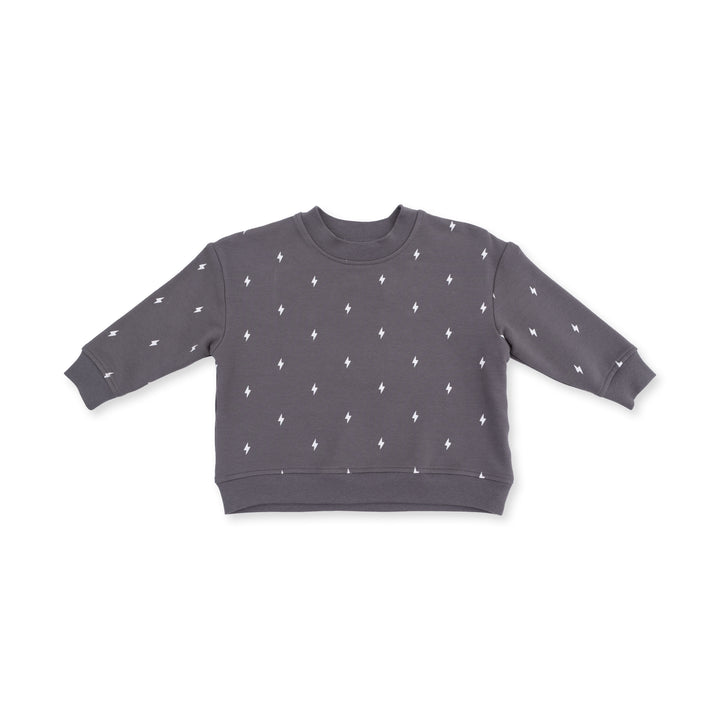 Angel Dear Lightning Bolt French Terry Baby Sweatshirt