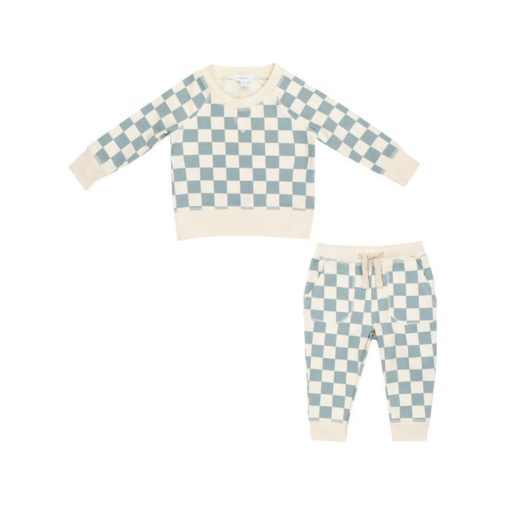 Angel Dear Checkerboard Jogger Set