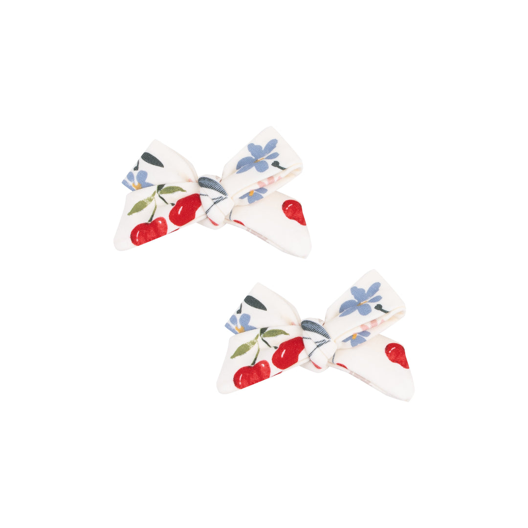 Angel Dear Watercolor Cherries Hairbows