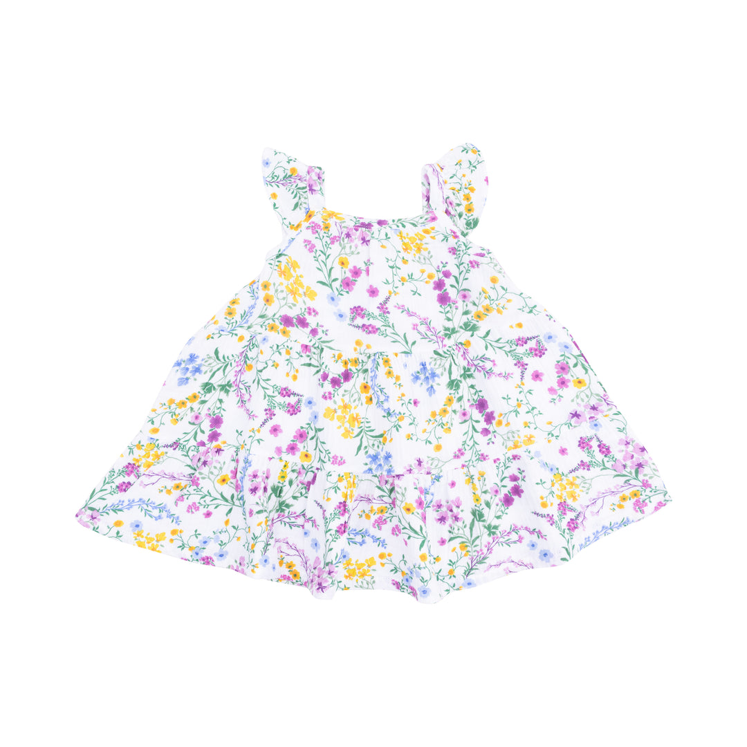 Angel Dear Cottage Climbing Floral Twirly Sundress