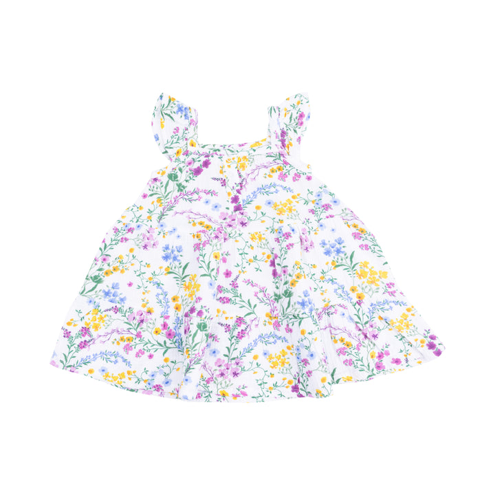 Angel Dear Cottage Climbing Floral Twirly Sundress back