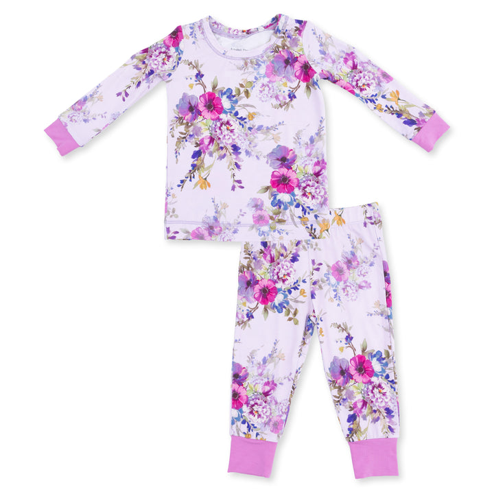 Angel Dear Dahlia Floral Pajamas