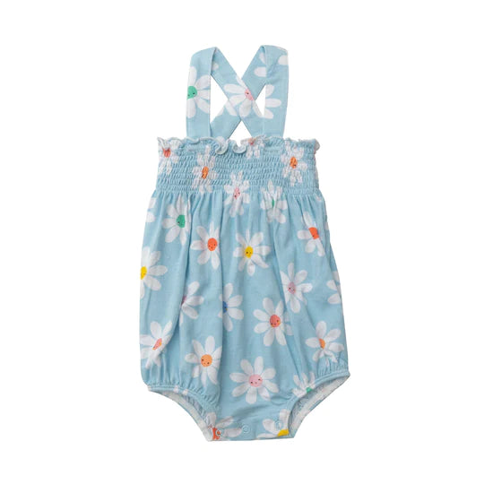 Angel Dear Daisy Faces Smocked Bubble