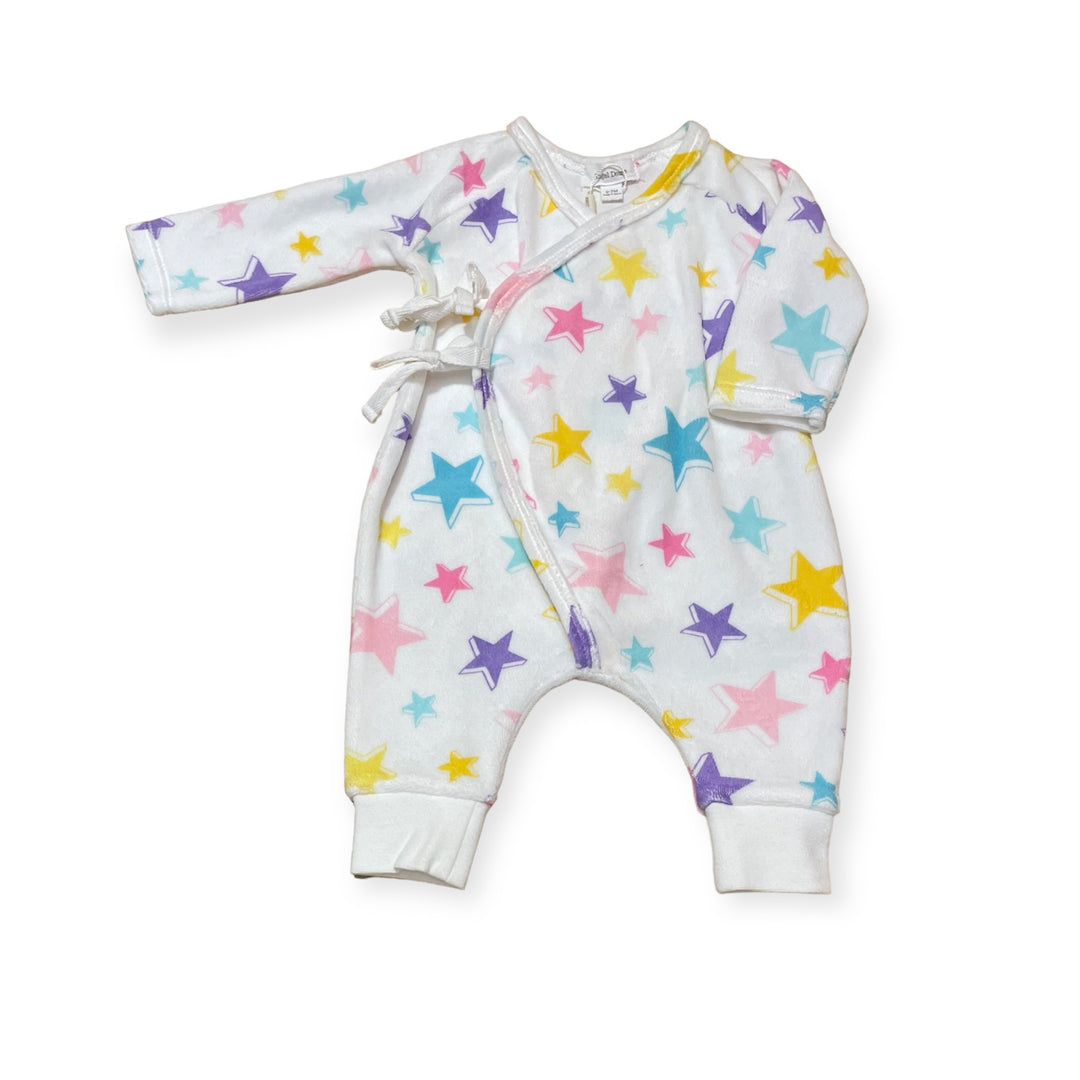 Angel Dear Dimensional Star Velour Romper