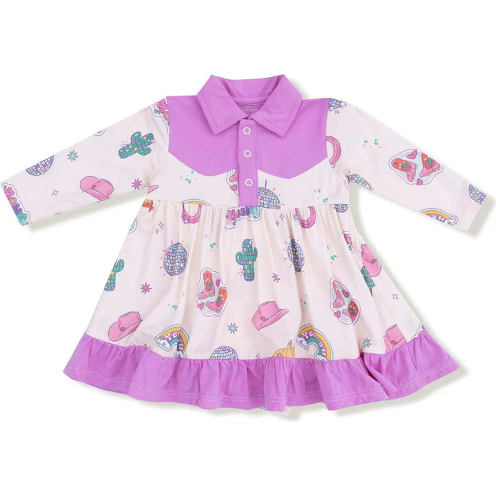 Angel Dear Disco Cowboy Dress