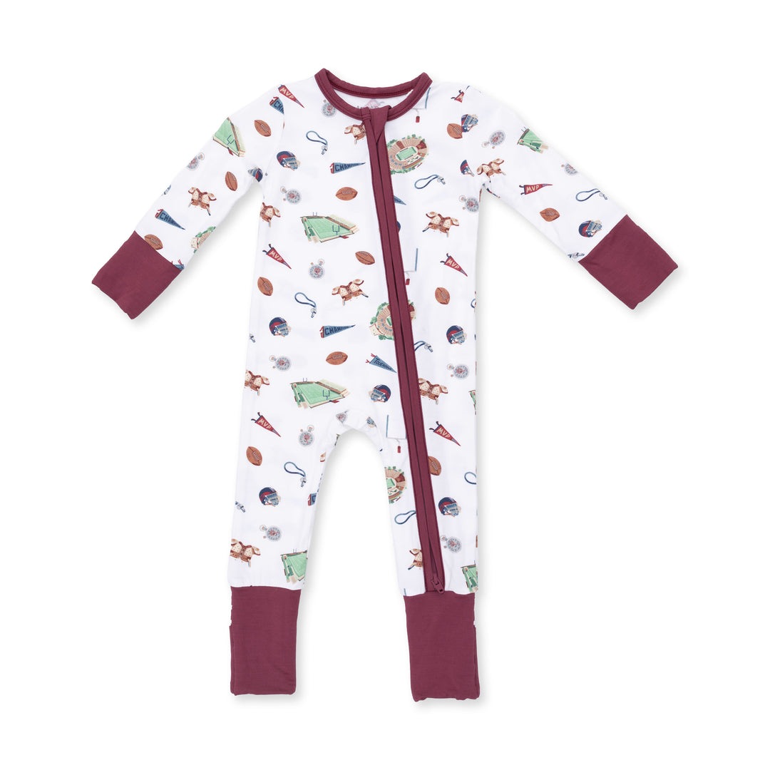 Angel Dear Vintage Football Romper