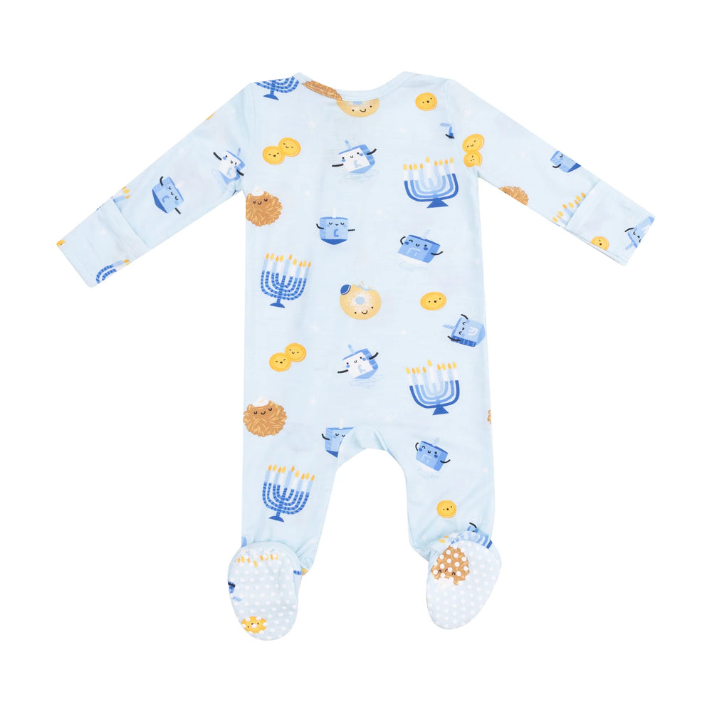 Angel Dear Hanukkah Footie back