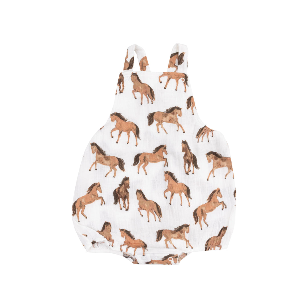 Angel Dear Horses Bubble Romper
