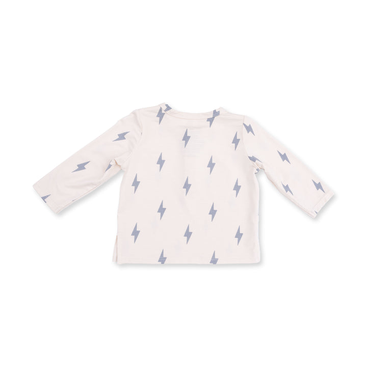Lightning Bolt Baby Henley Set
