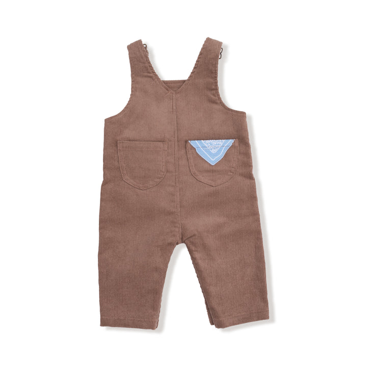 Angel Dear Little Farm Corduroy Overalls back