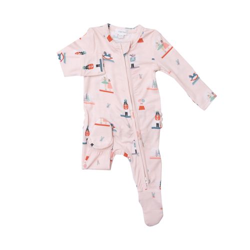 Angel Dear Nutcracker Globes Ruffle Footie