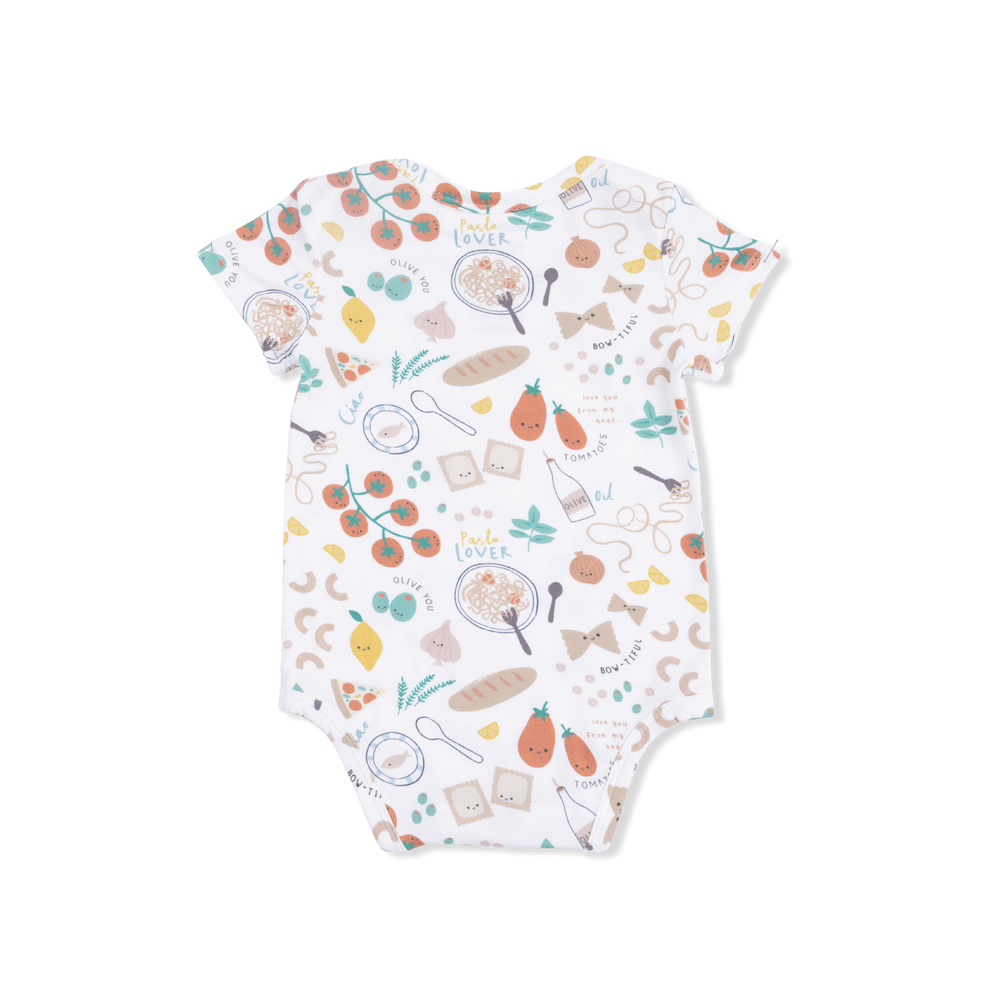 Angel Dear Pasta Lovers Bodysuit back