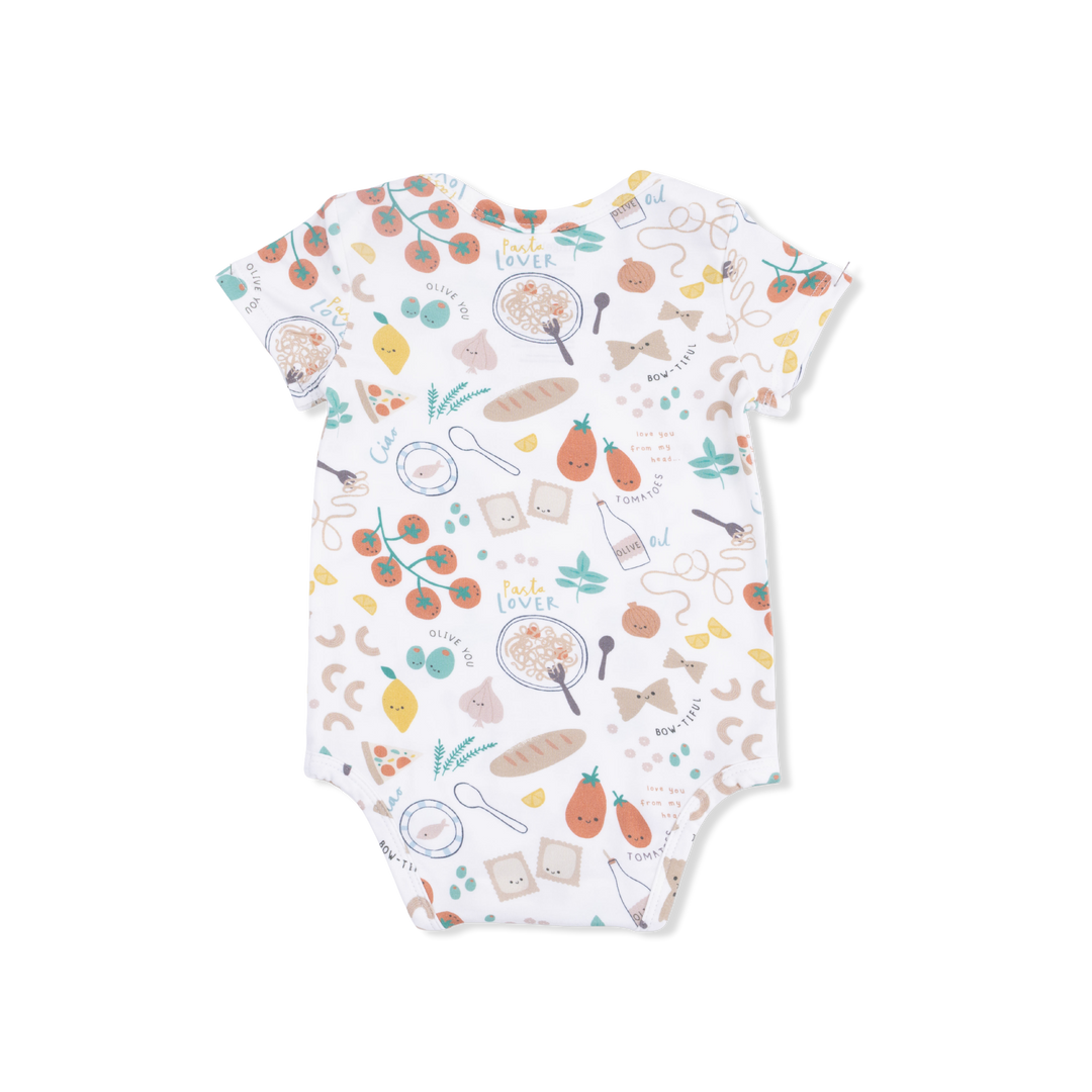 Angel Dear Pasta Lovers Bodysuit back