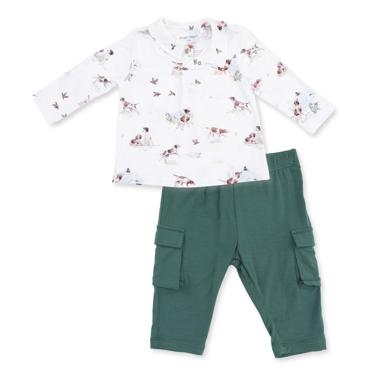 Angel Dear Pointer Pups & Duck Buddies Polo Set