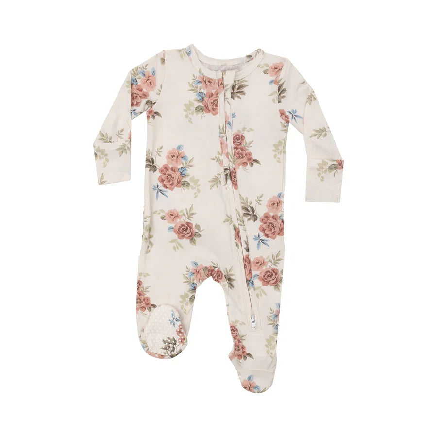 Angel Dear Romantic Roses Footie