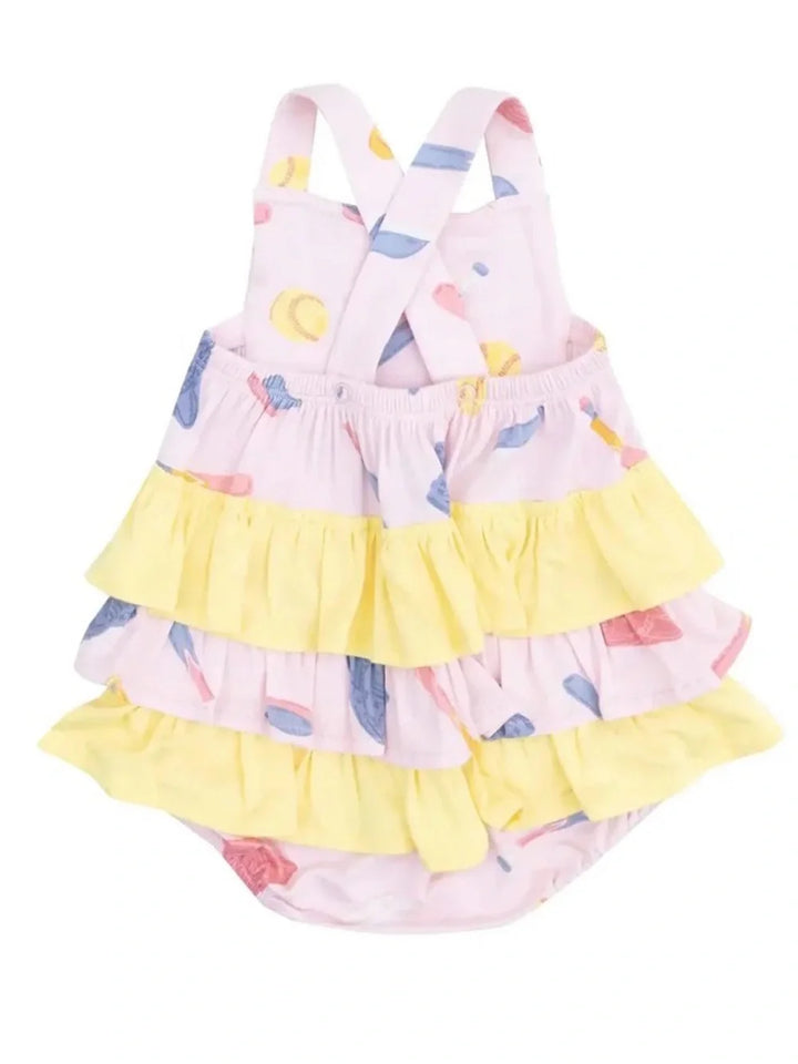 Softball Bubble Romper