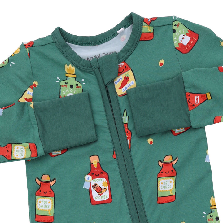 Angel Dear Spice Spice Baby Romper close