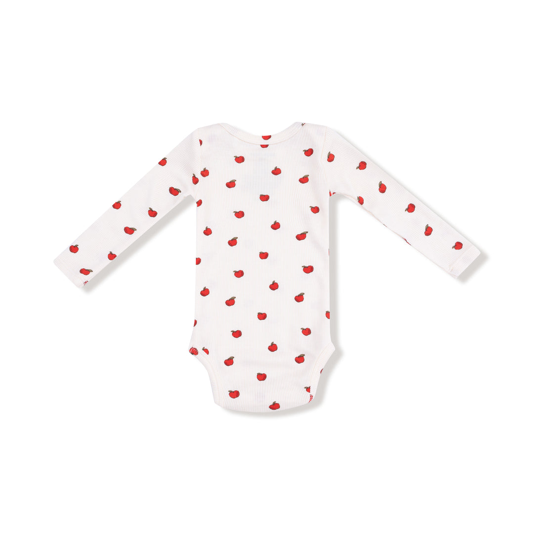 Angel Dear Tiny Apples Bodysuit back