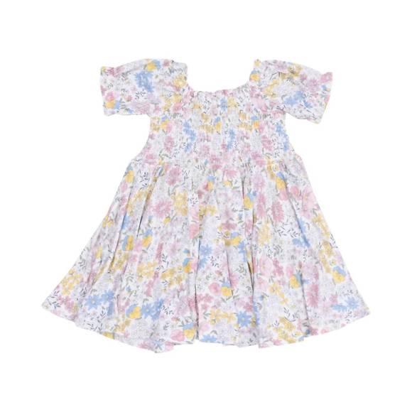 Angel Dear Viola Smocked Dress