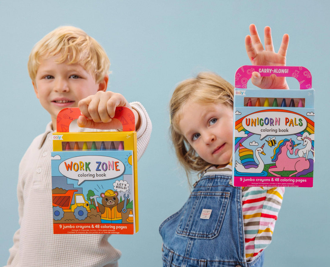 OOly Unicorn Pals Carry-Along Coloring Set models