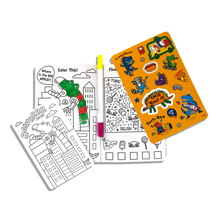 Robo Dinos Activity & Coloring Kit